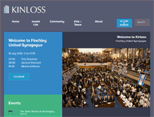 Tablet Screenshot of kinloss.org.uk